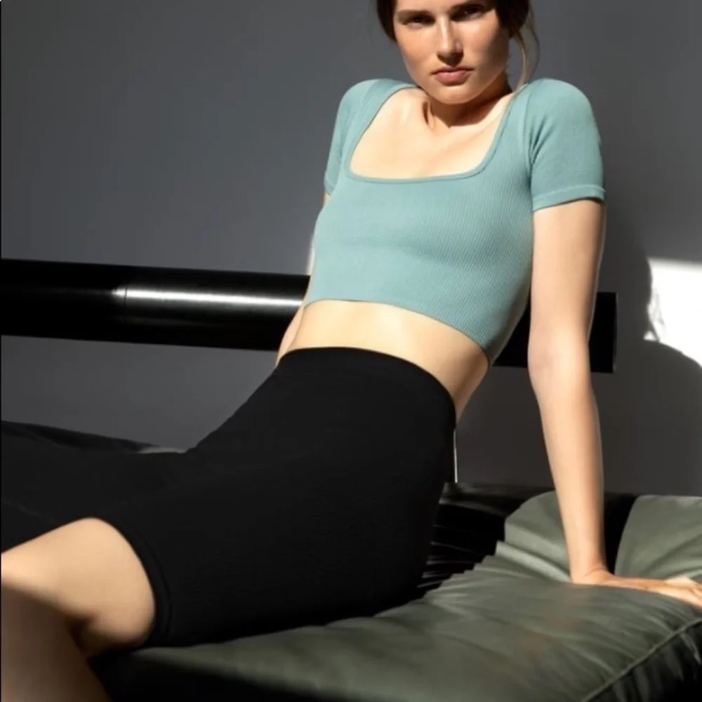 ZARA Limitless Contour Square Neck Top - Picture 4 of 14